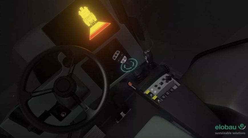 CONTROLLING MOBILE MACHINERY SAFELY, INTUITIVELY AND EFFICIENTLY - THE ELOBAU TACTILE FEEDBACK OPENS UP NEW POSSIBILITIES